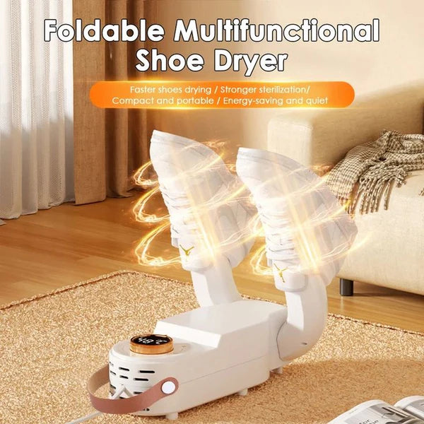 Fast-Acting Electric Shoe Dryer and Deodorizer.