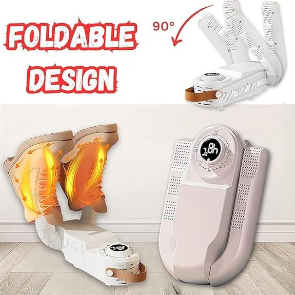 Fast-Acting Electric Shoe Dryer and Deodorizer.