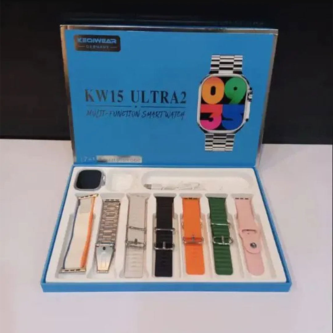 KW15 Ultra2 - 7 in 1 Smart Watch